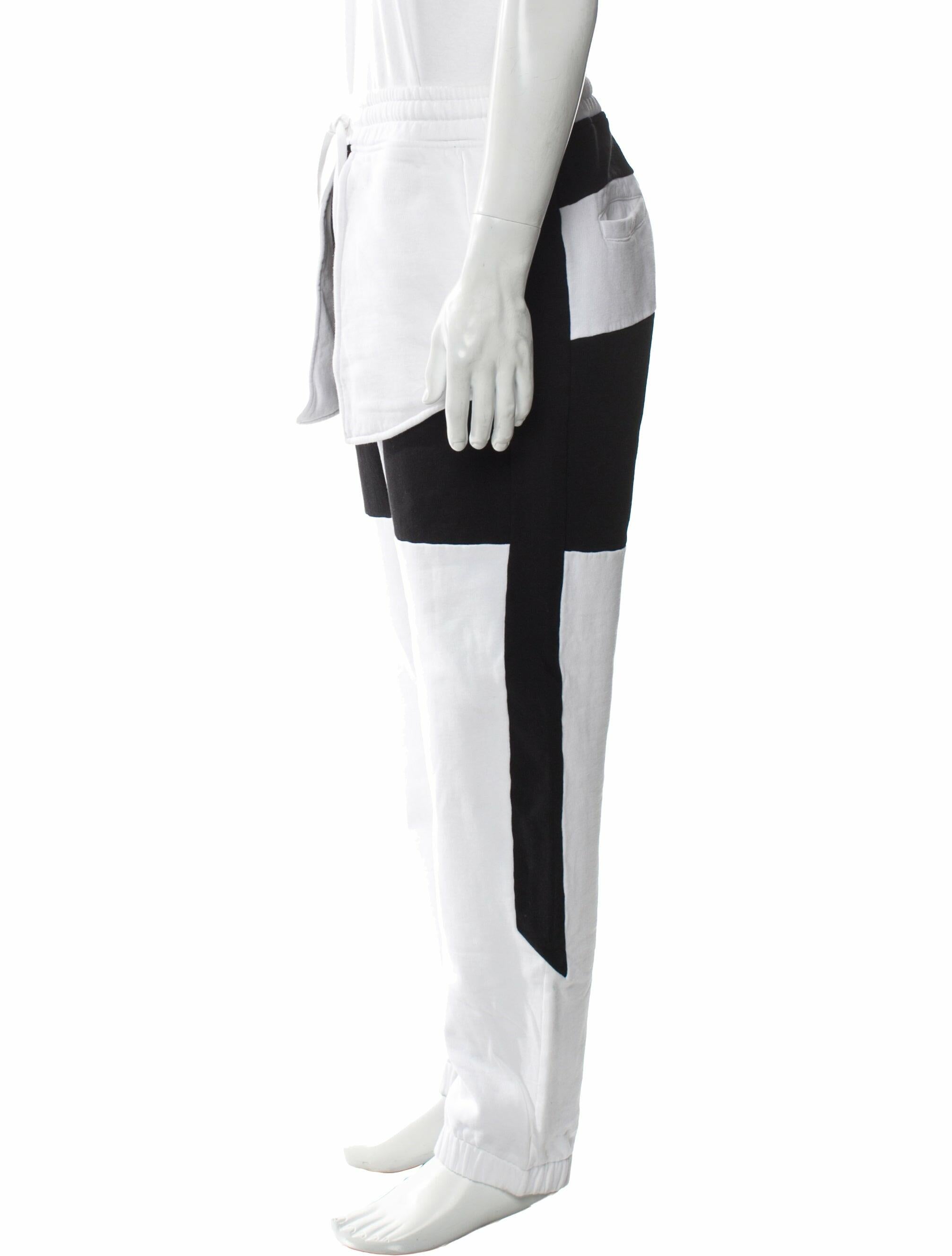 Bazar-14 Colorblock Pattern Joggers