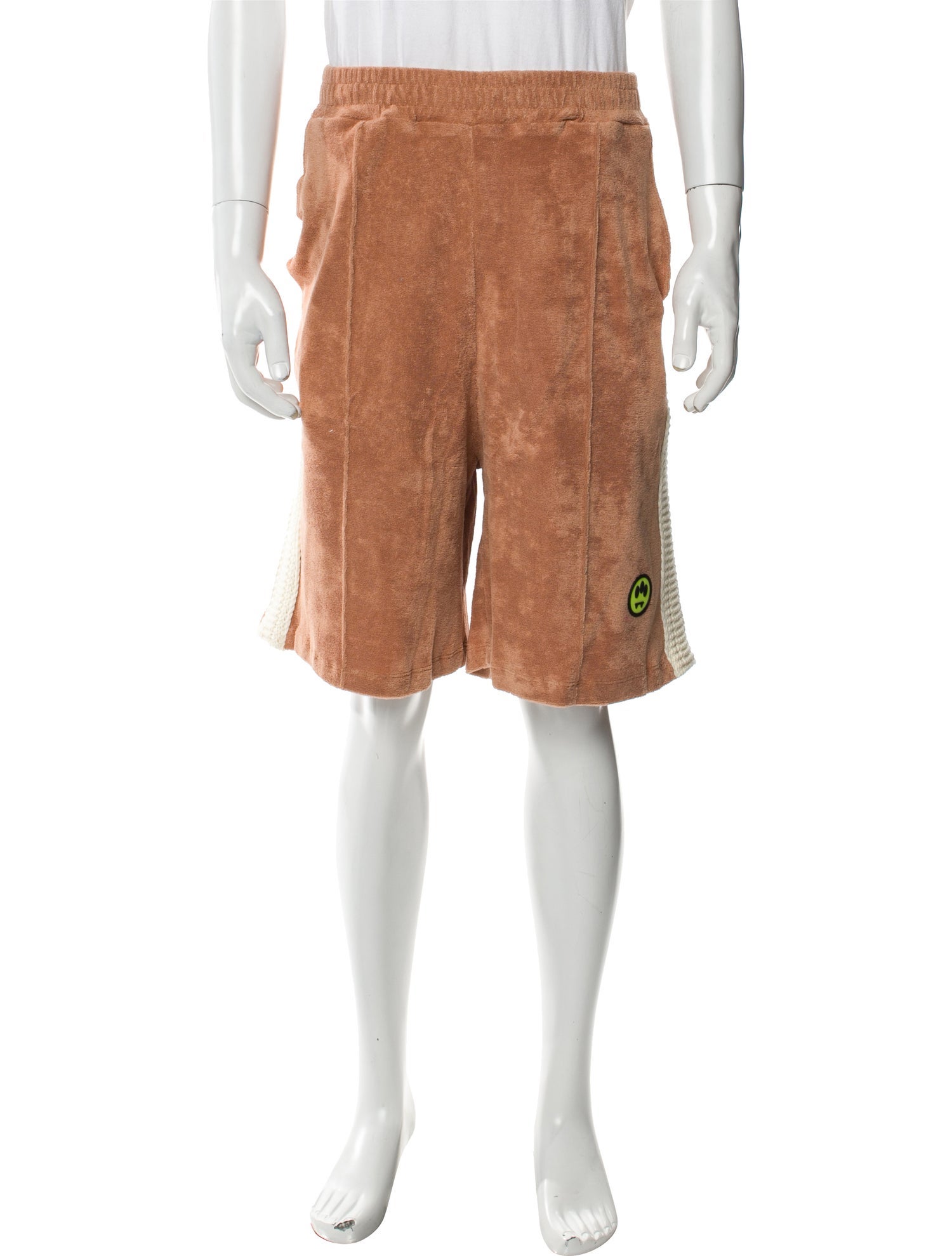 Barrow Colorblock Pattern Jogger Shorts