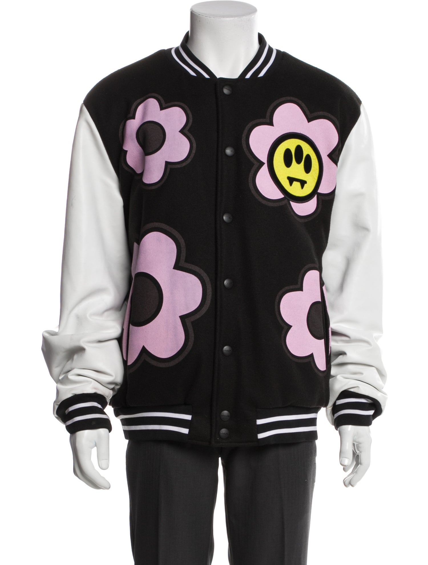 Barrow Graphic Print Varsity Jacket