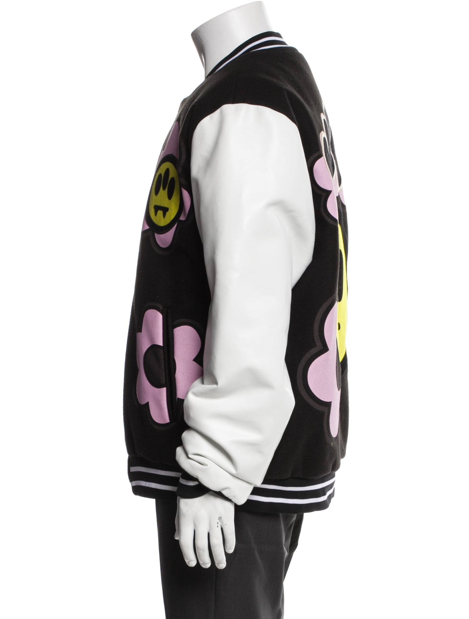Barrow Graphic Print Varsity Jacket