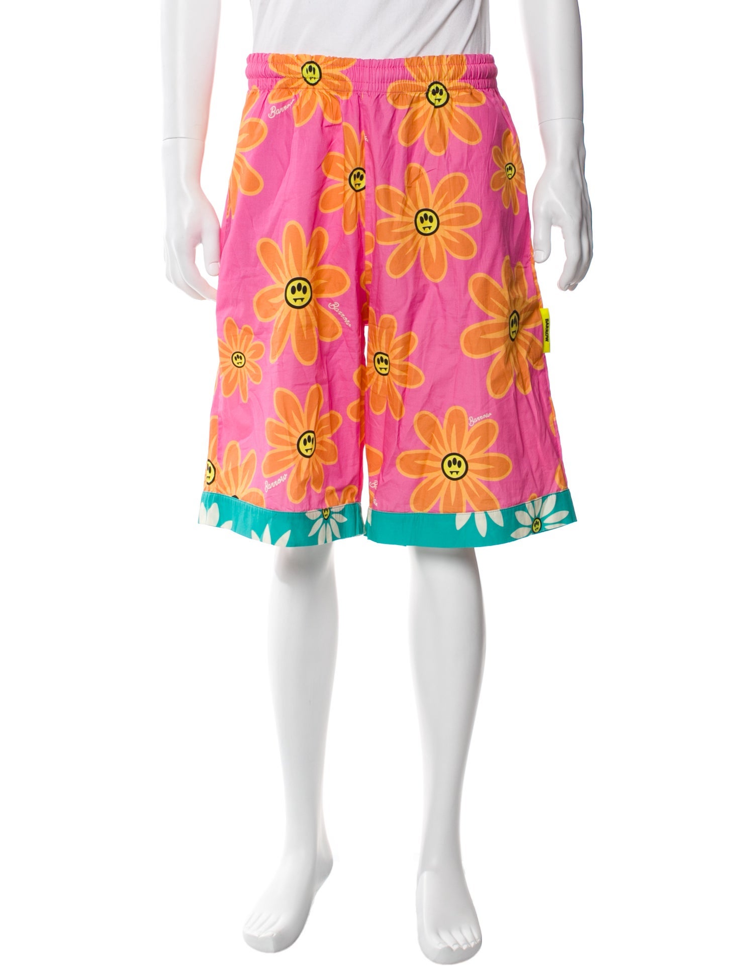 Barrow Floral Print Swim Trunks