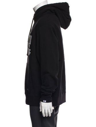 Bape x Neighborhood Graphic Print Crew Neck Hoodie