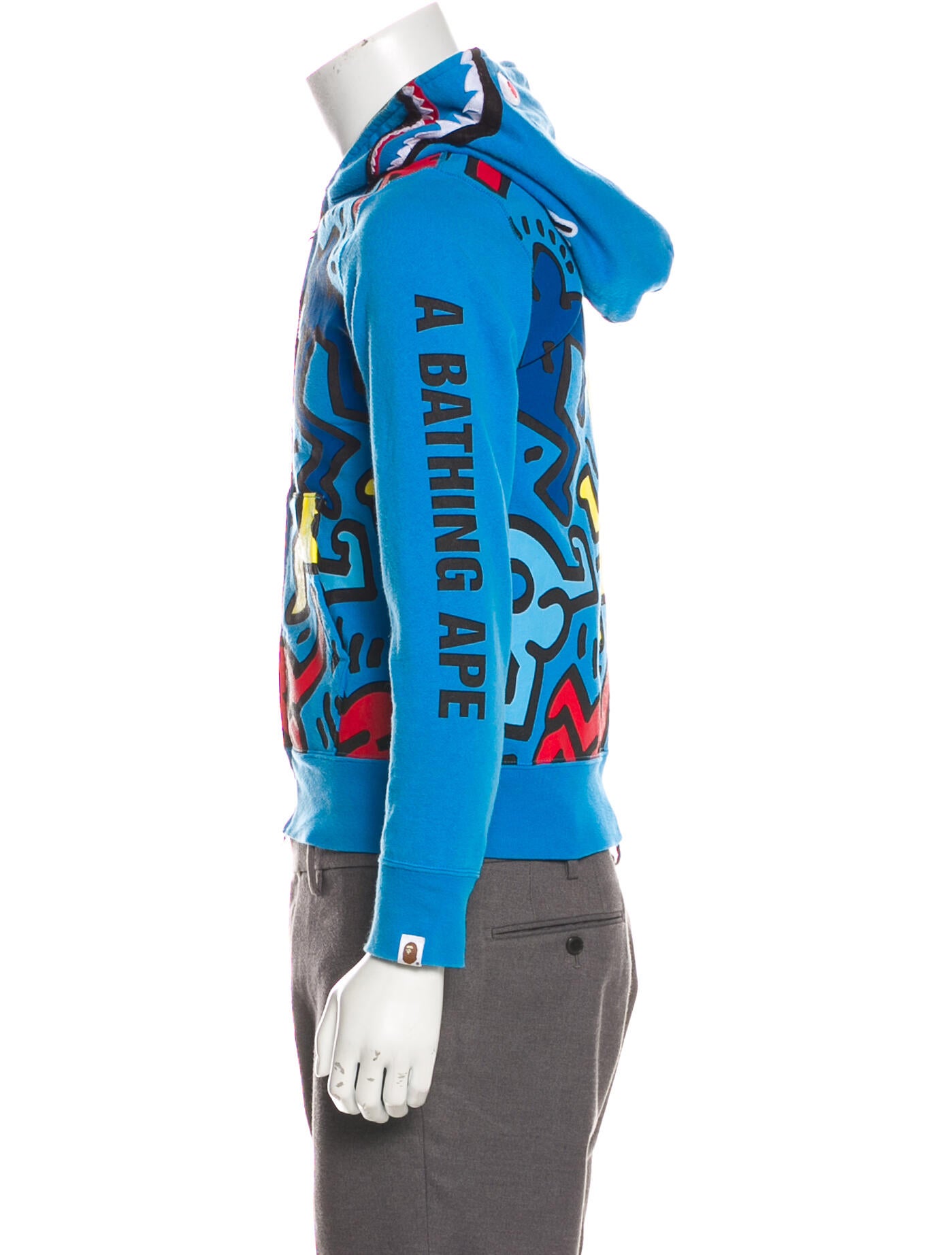 bape keith haring hoodie