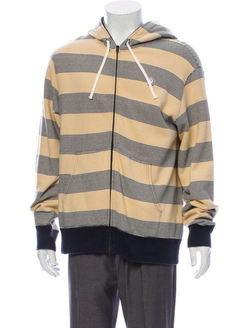 Bape Mountain Sports Striped Striped Hoodie