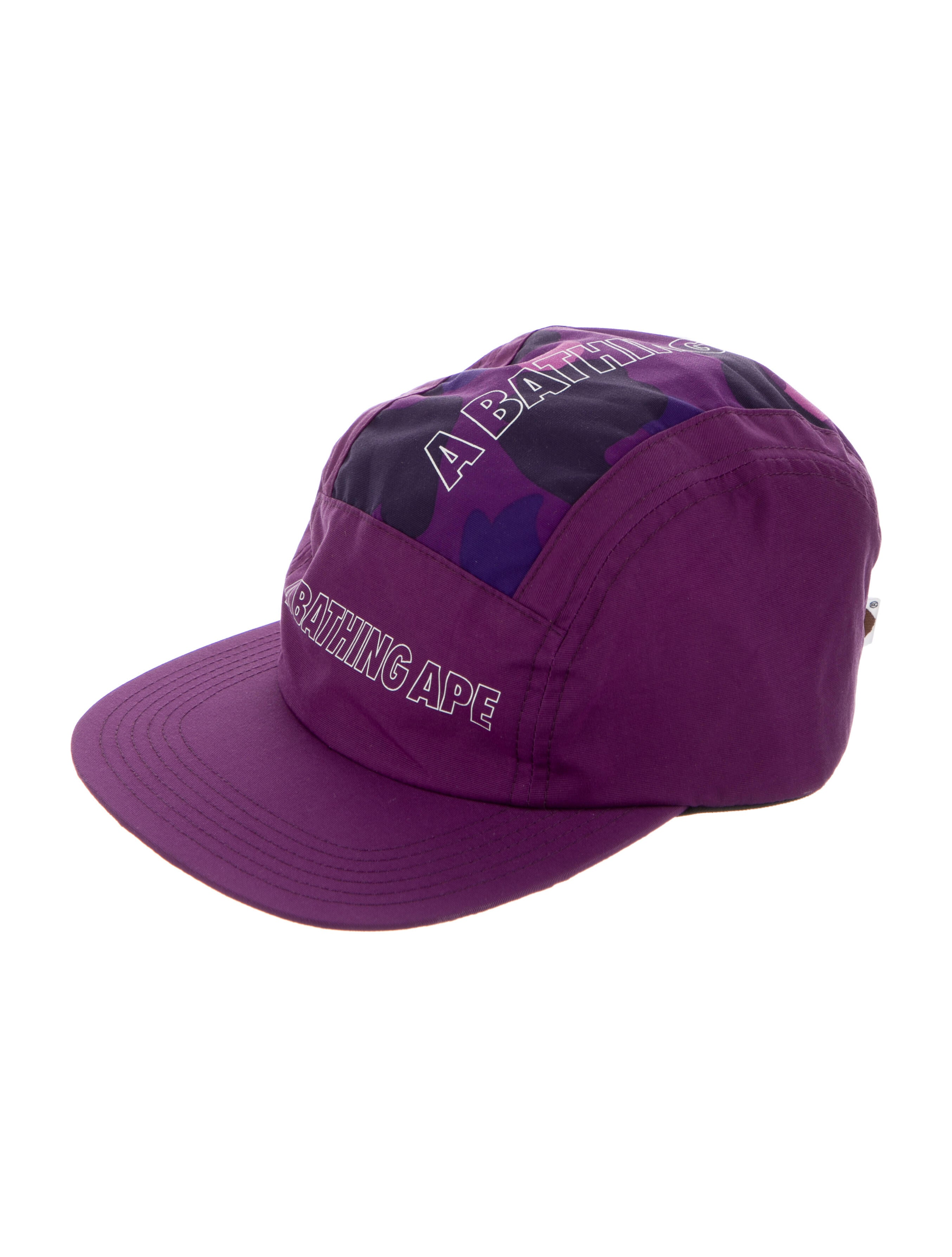 BAPE Camo hat Purple Hats, Accessories WBAPE22910 The RealReal