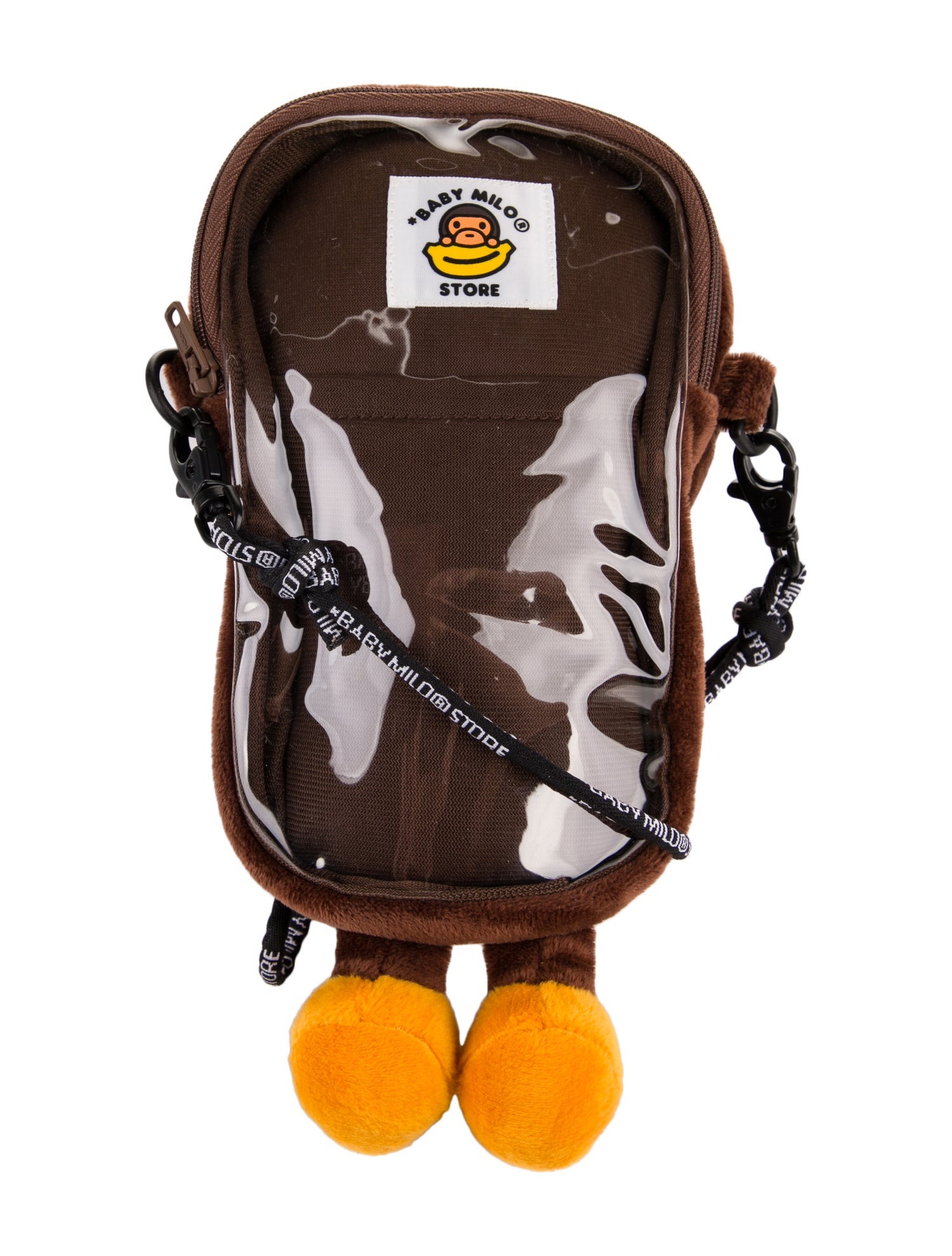 BAPE Baby Milo Donut Mobile Bag - Brown Tech & Travel, Decor