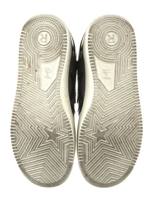 BAPE Patent Leather Printed Sneakers