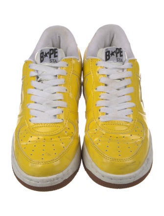 BAPE x Nickolodeon Bapesta 'Sponge-Bob' Sneakers