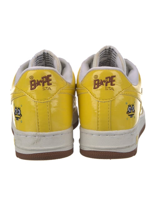 BAPE x Nickolodeon Bapesta 'Sponge-Bob' Sneakers