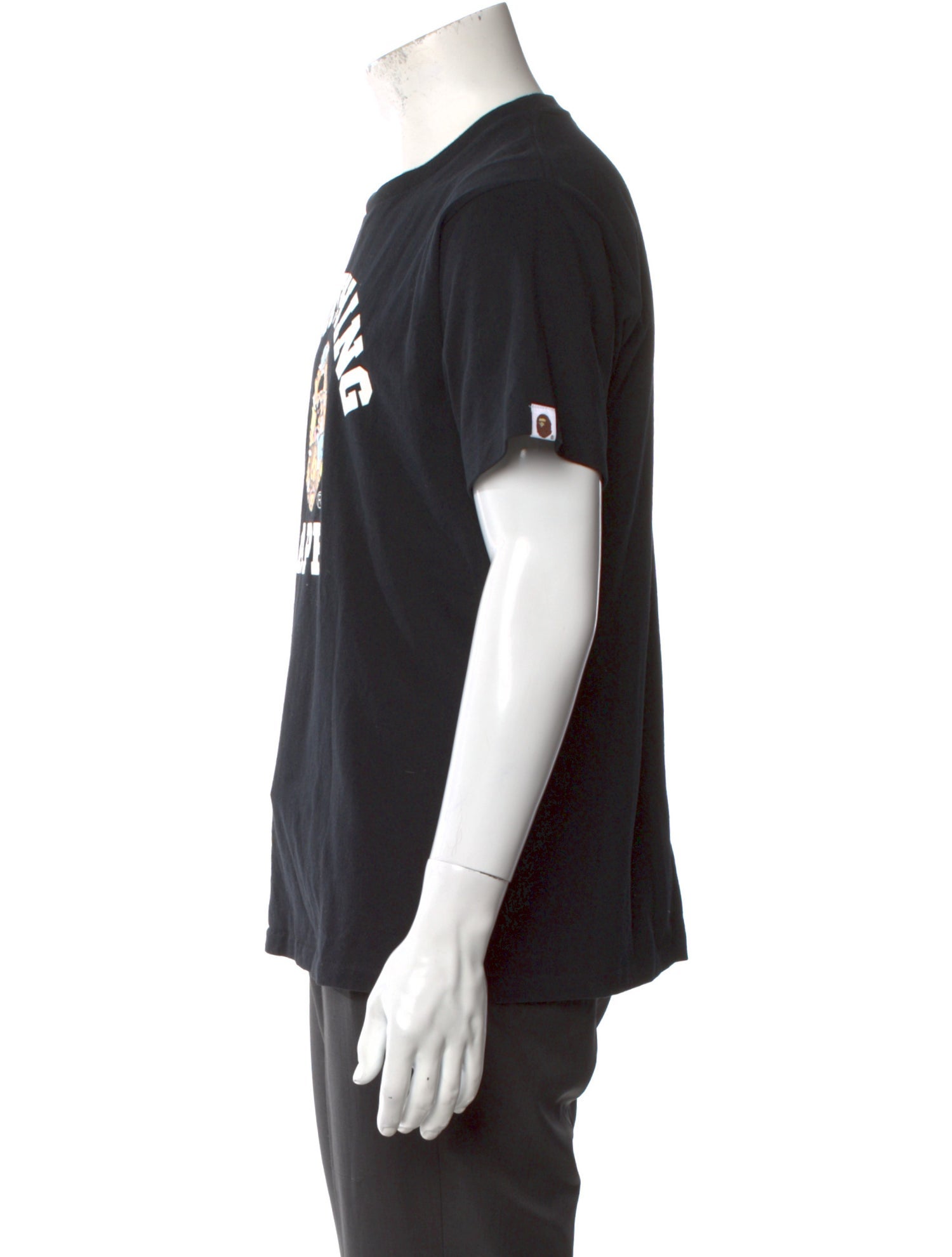 BAPE Baby Milo College Logo Graphic Print T-Shirt