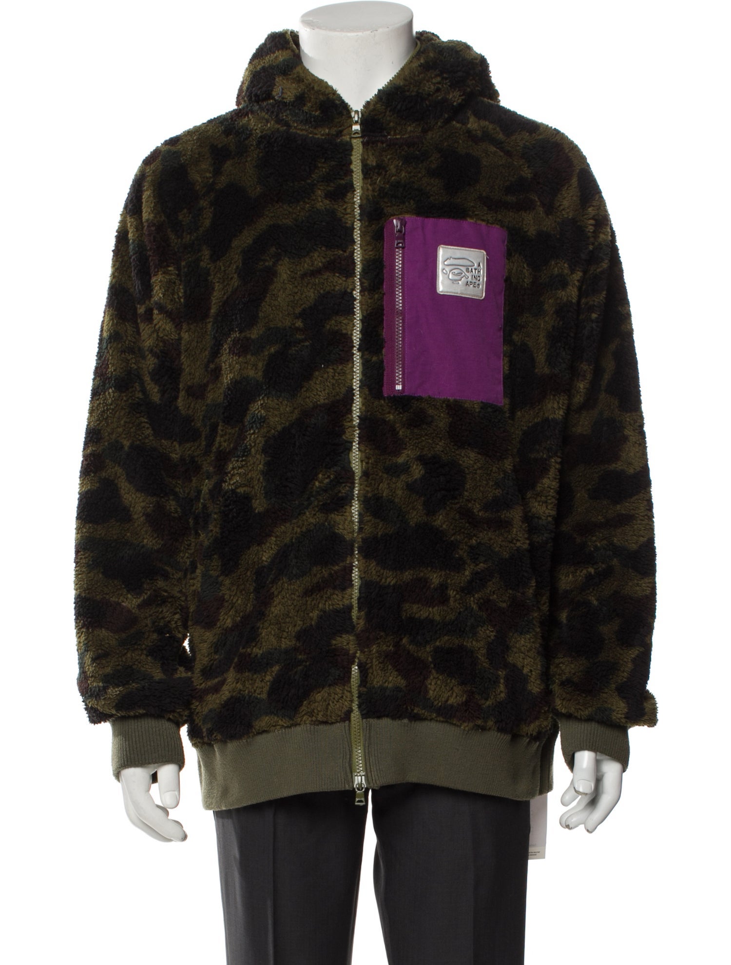 BAPE x Russell College Varsity Graphic Print Varsity Jacket