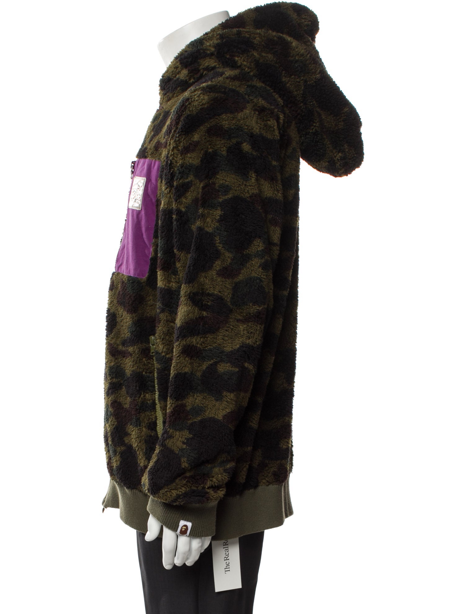 BAPE Printed Crew Neck Hoodie