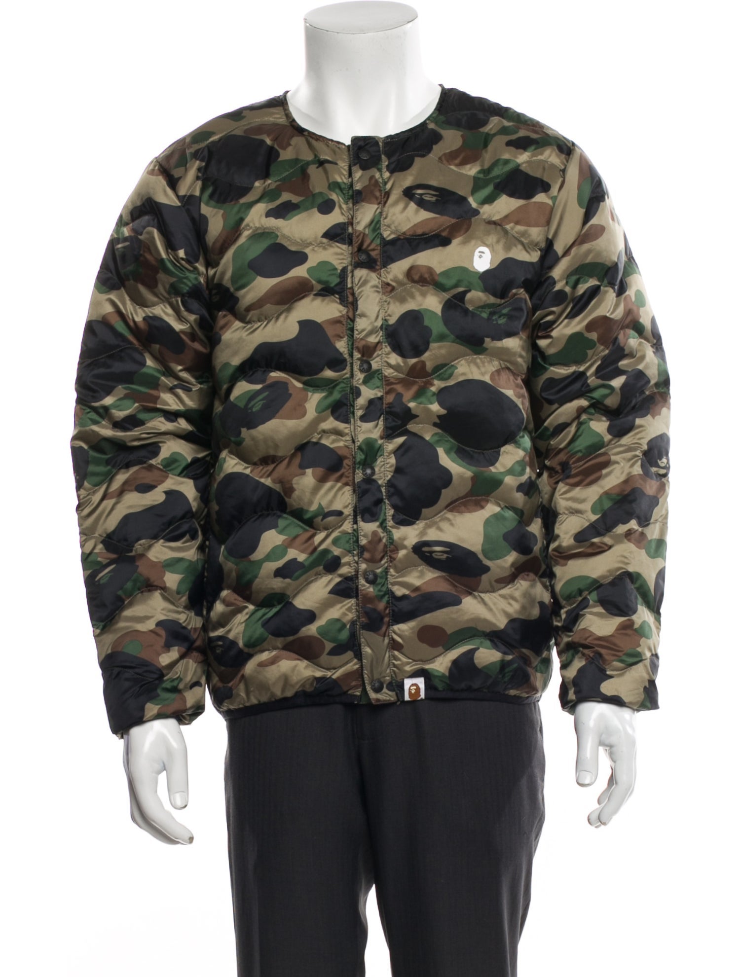 A Bathing Ape Camouflage Print Jacket