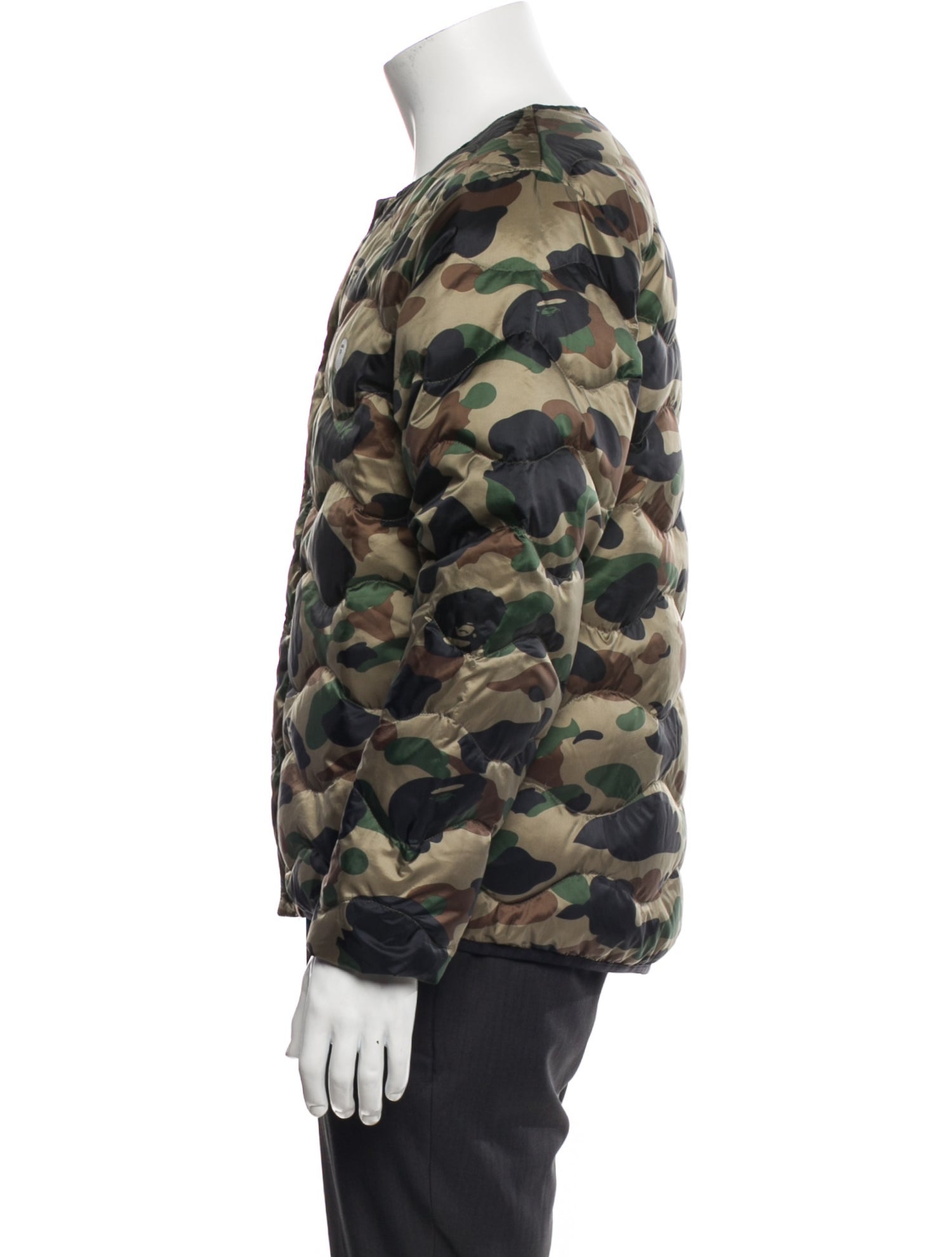 A Bathing Ape Camouflage Print Jacket