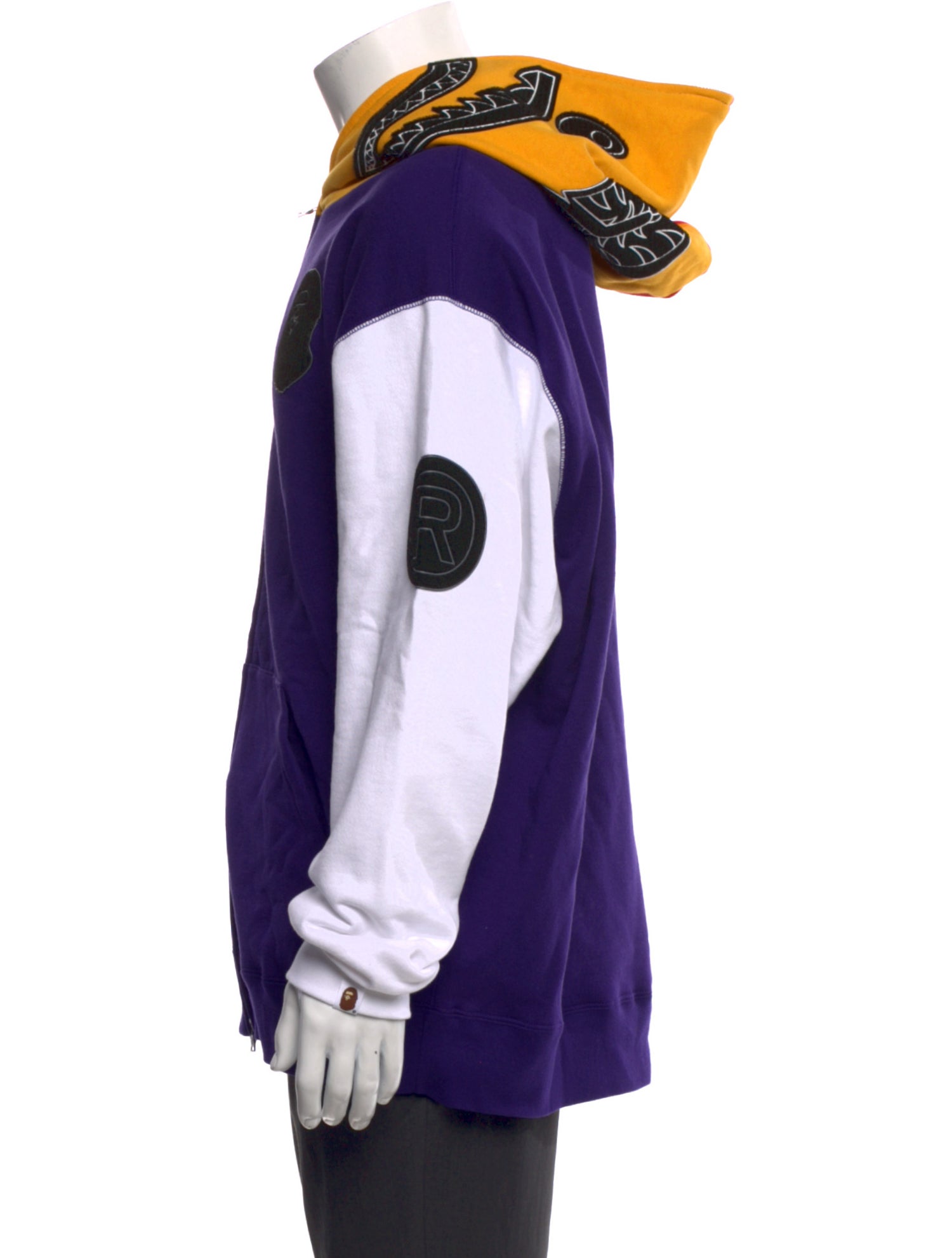 BAPE x Russell College Varsity Graphic Print Varsity Jacket