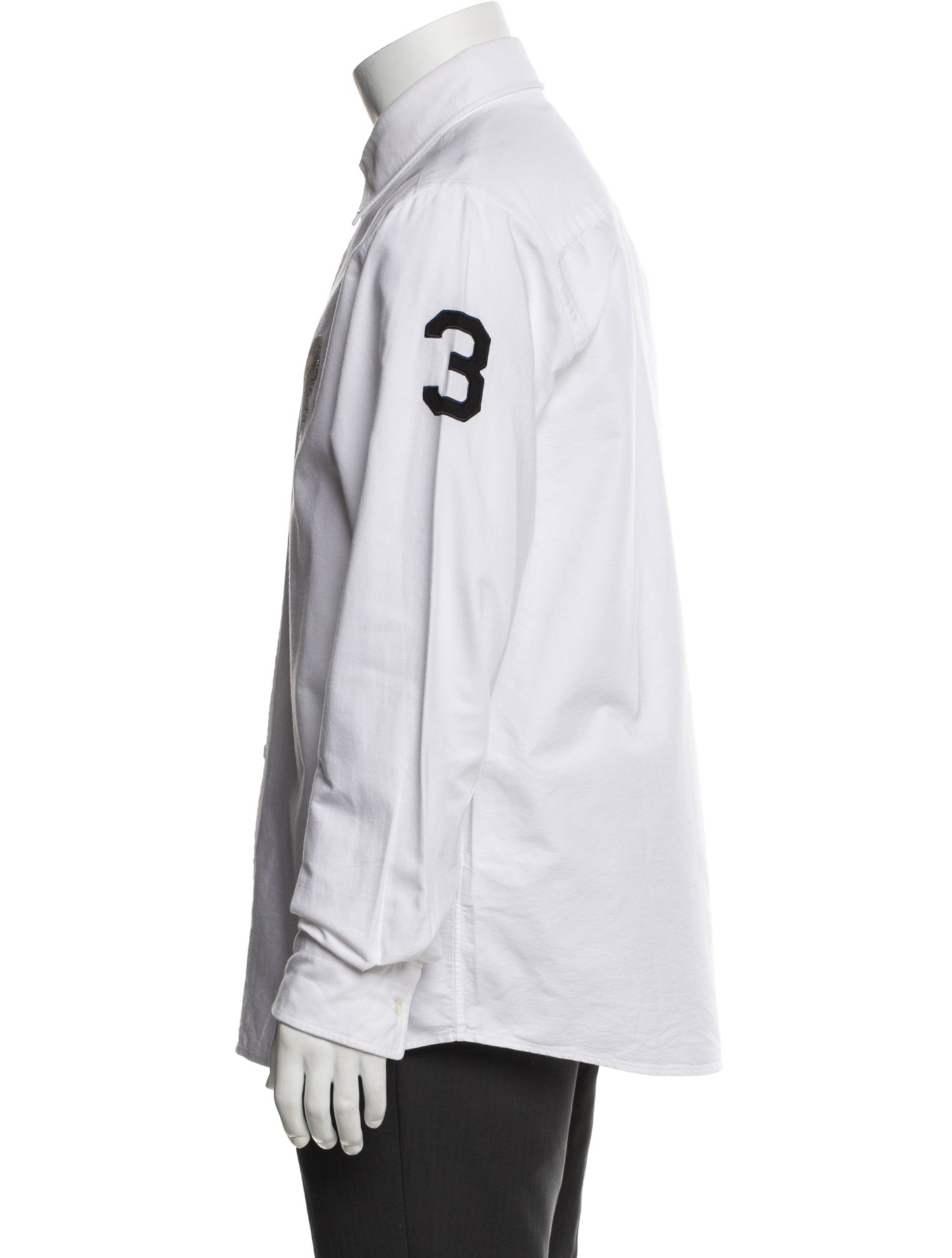 A Bathing Ape Head Logo Long Sleeve Shirt