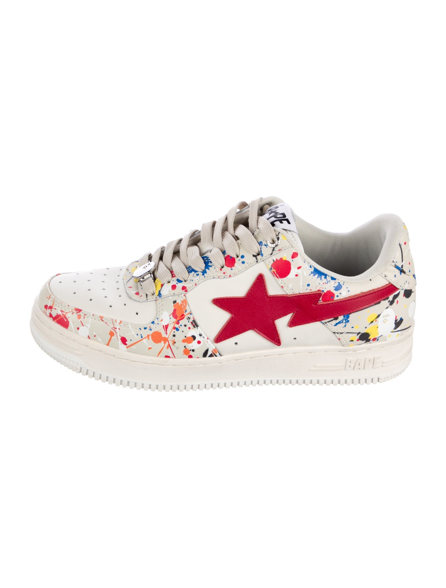 BAPE Paint Splatter Sneakers