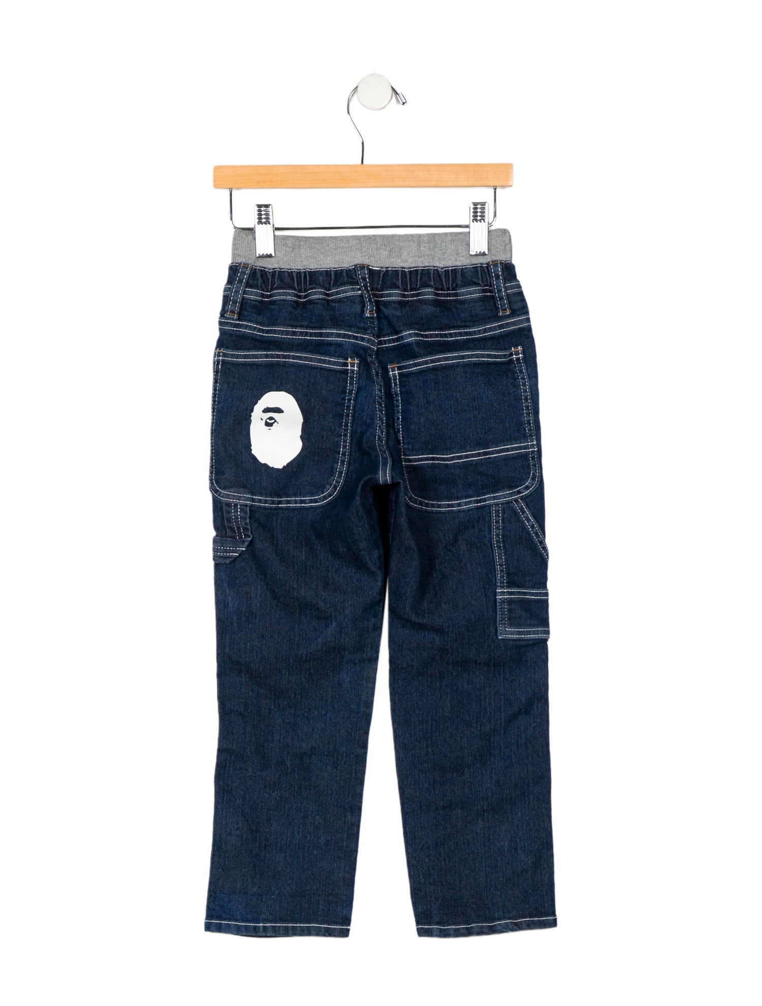 BAPE Kids' Logo Jeans