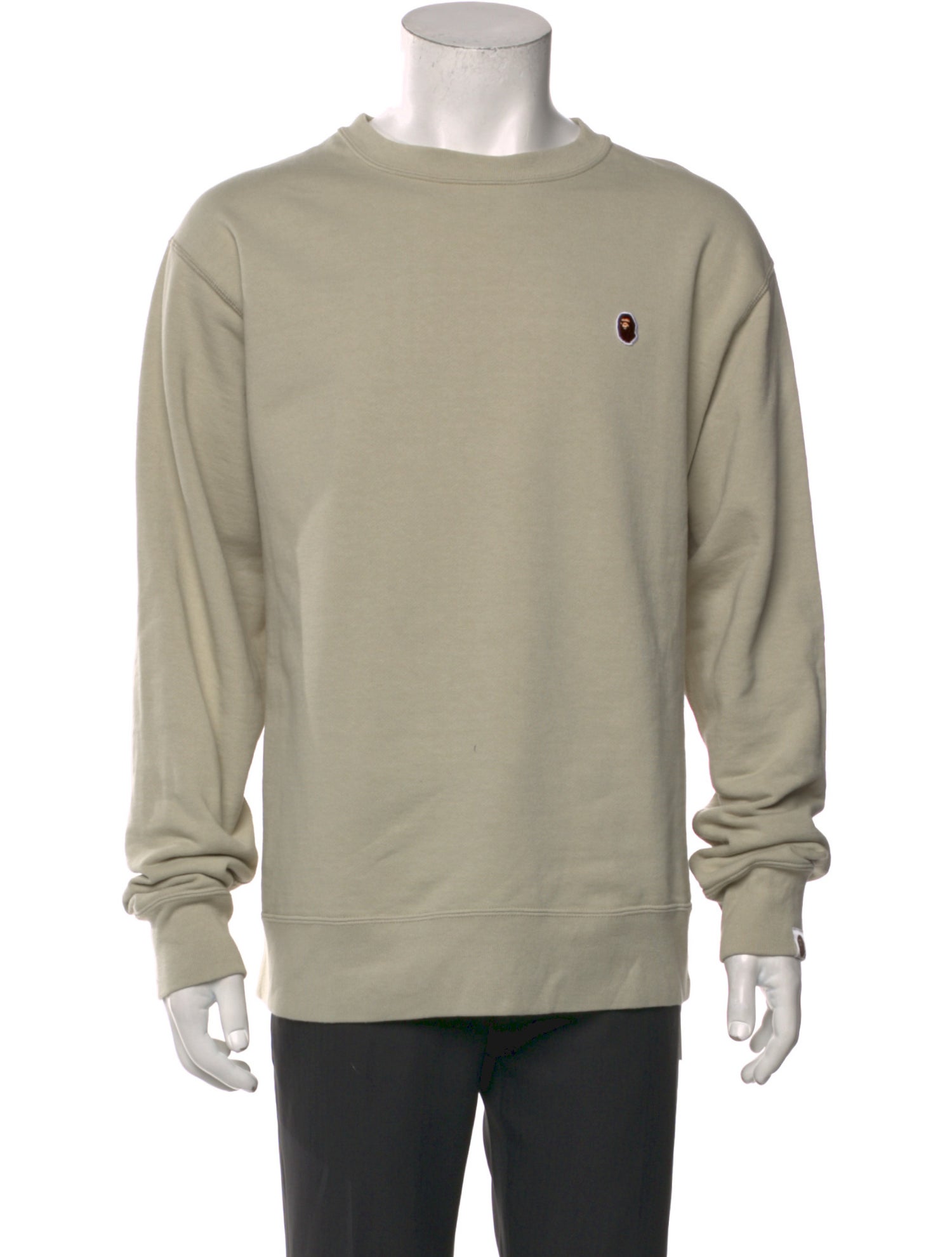 BAPE Crew Neck Long Sleeve Pullover