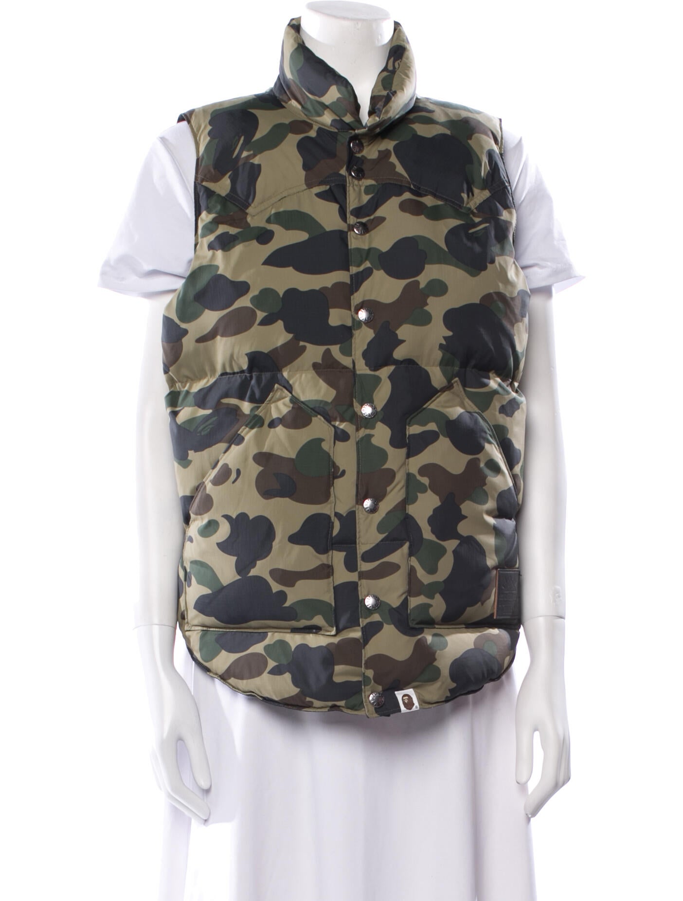 BAPE Camouflage Print Vest