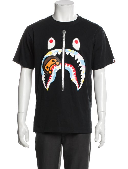 BAPE Shark Graphic Print T-Shirt