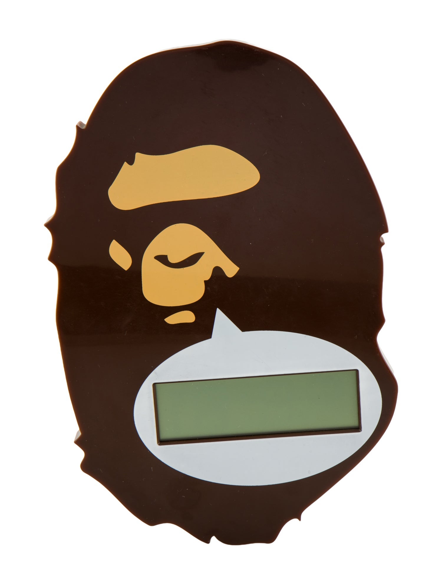 BAPE A Bathing Ape Digital Wall Clock