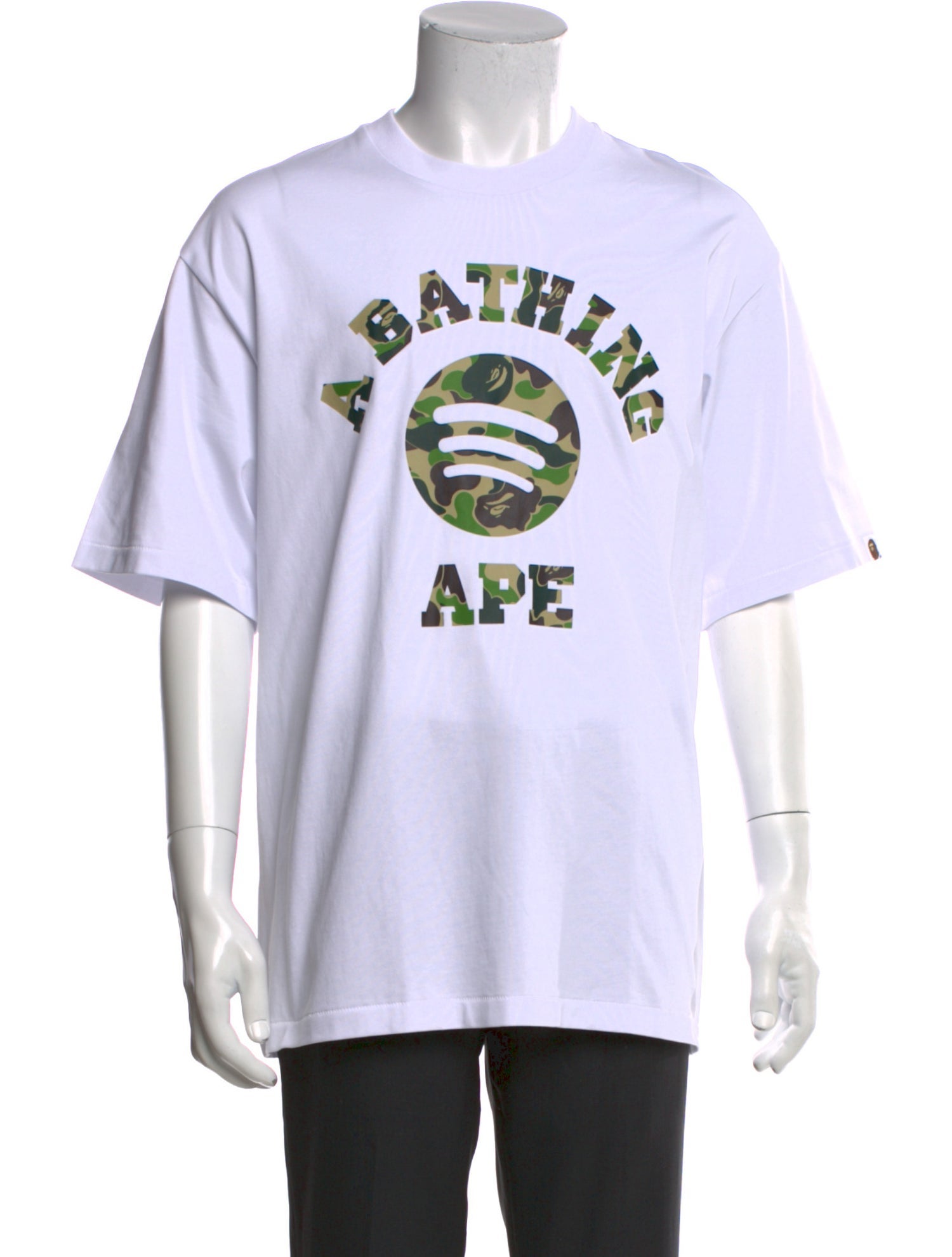 BAPE x Spotify Graphic Print T-Shirt w/ Tags