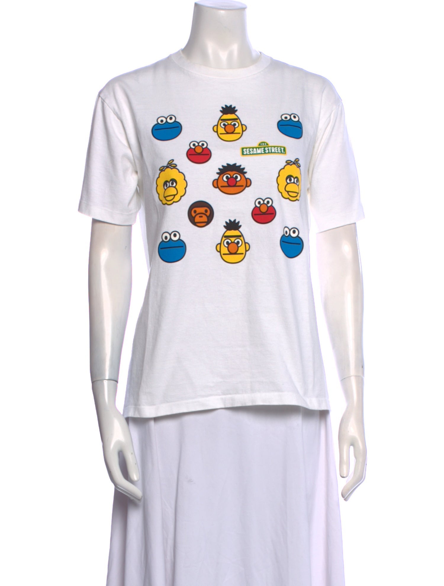 BAPE x Sesame Street Graphic Print T-Shirt