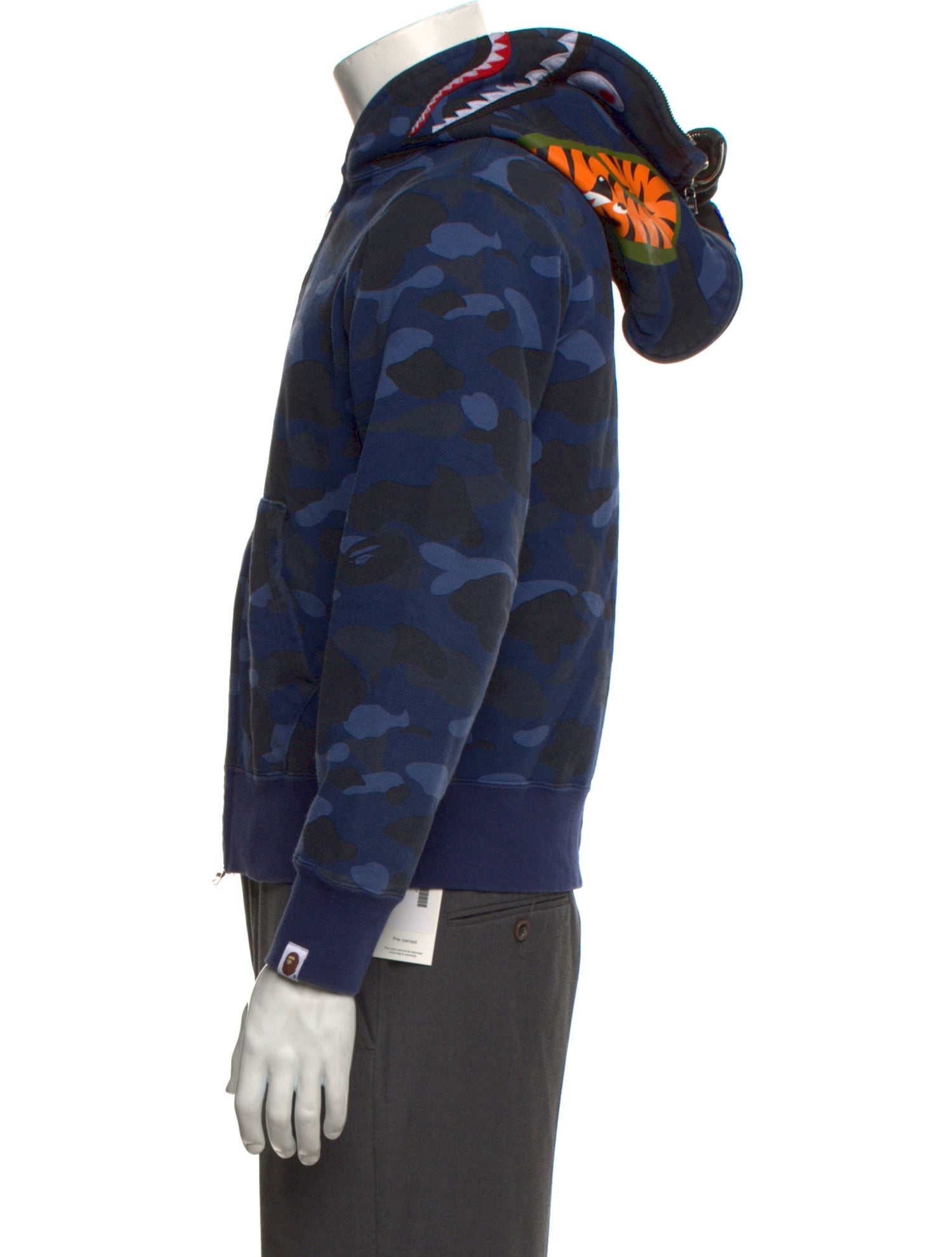 BAPE Printed Crew Neck Hoodie
