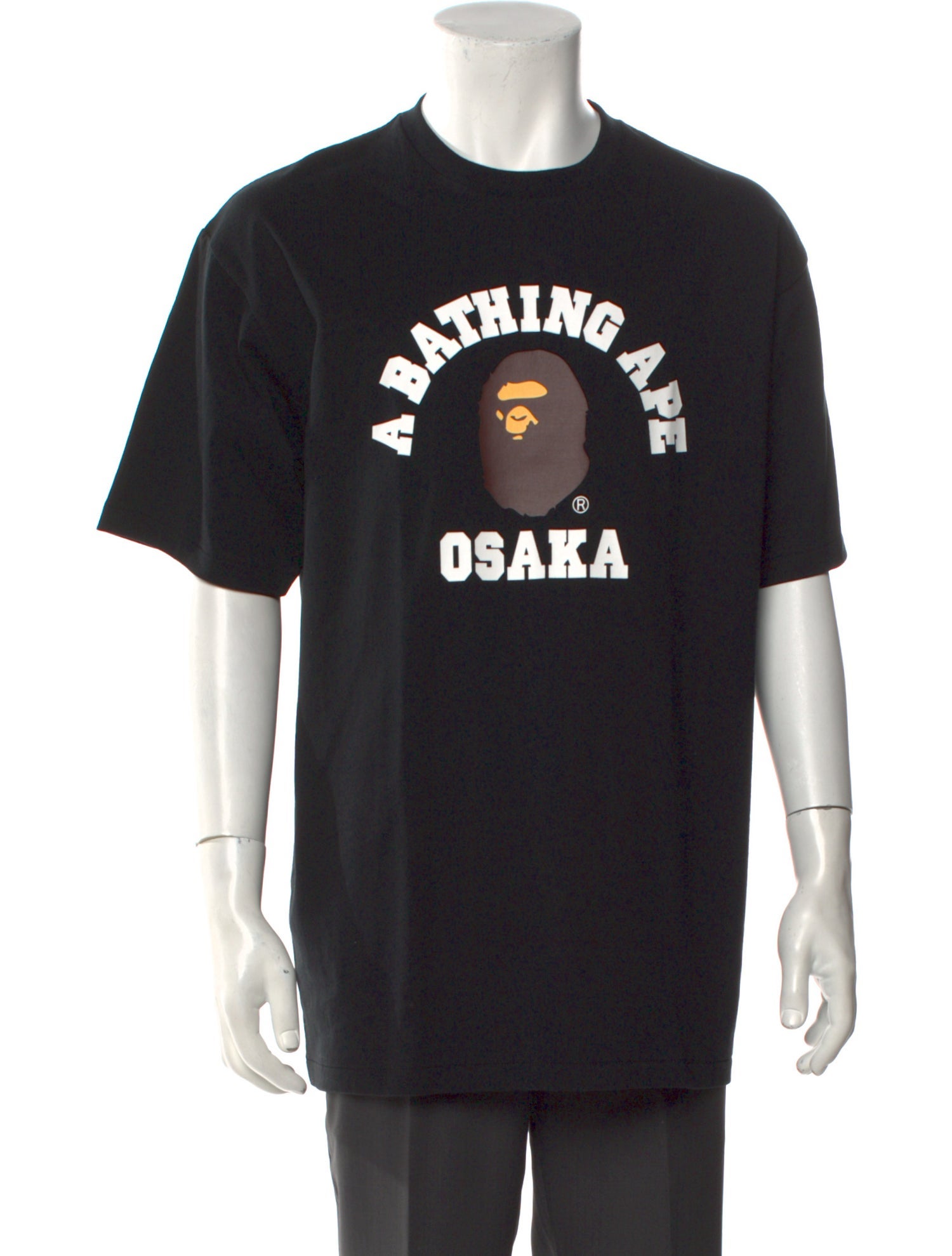 BAPE Osaka College Logo Graphic Print T-Shirt