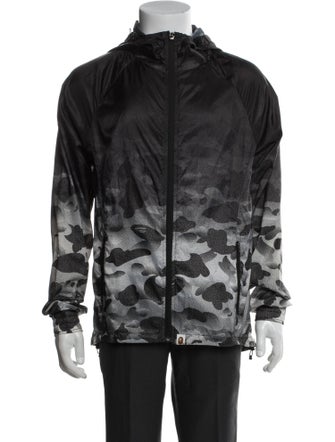BAPE Camouflage Print Windbreaker