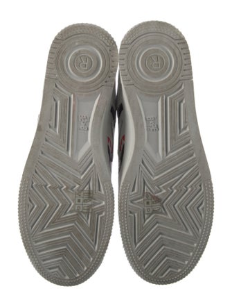 BAPE Leather Printed Sneakers