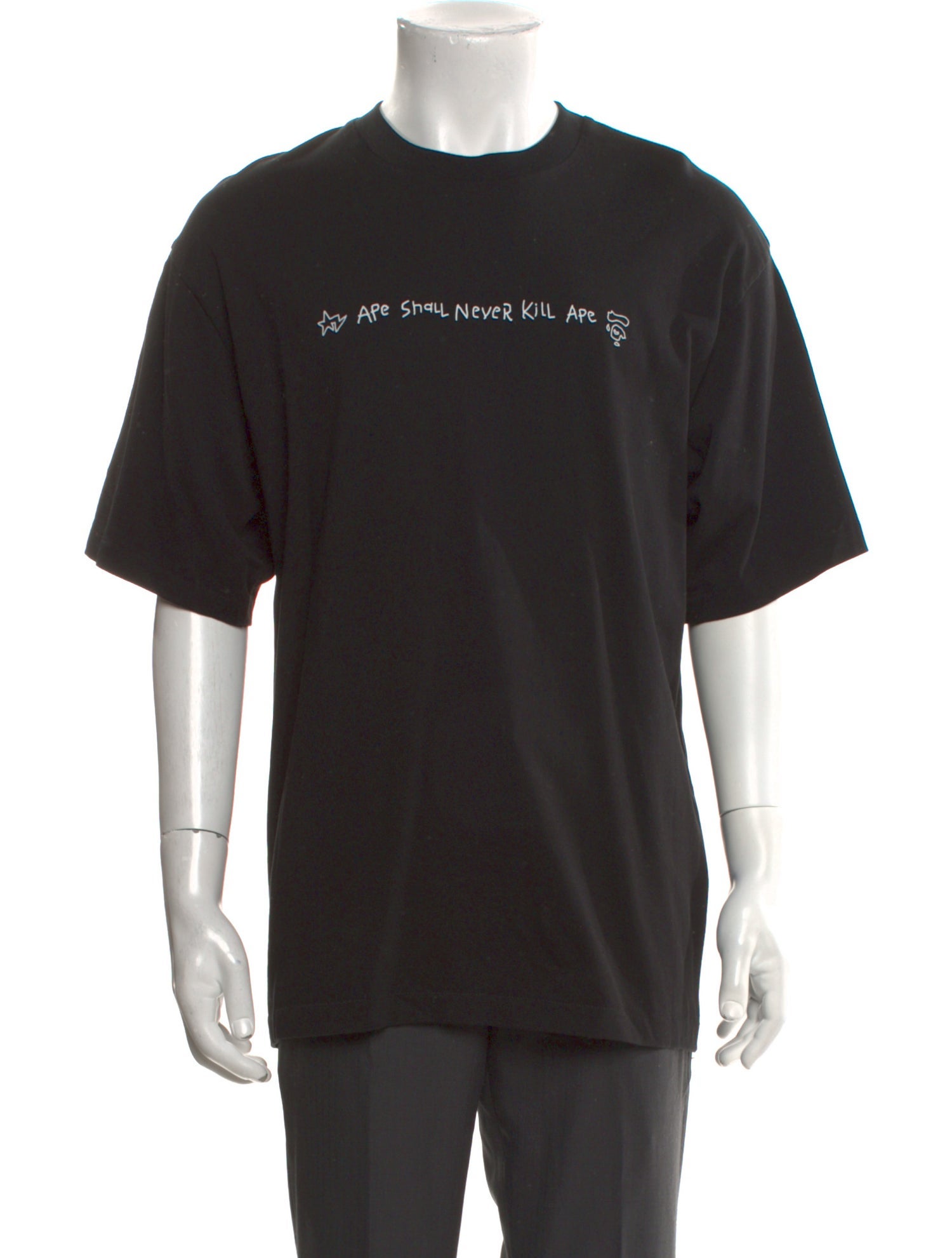 BAPE Graphic Print Crew Neck T-Shirt