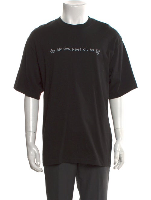 BAPE Graphic Print Crew Neck T-Shirt