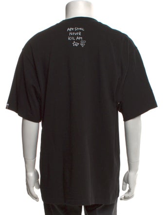 BAPE Graphic Print Crew Neck T-Shirt