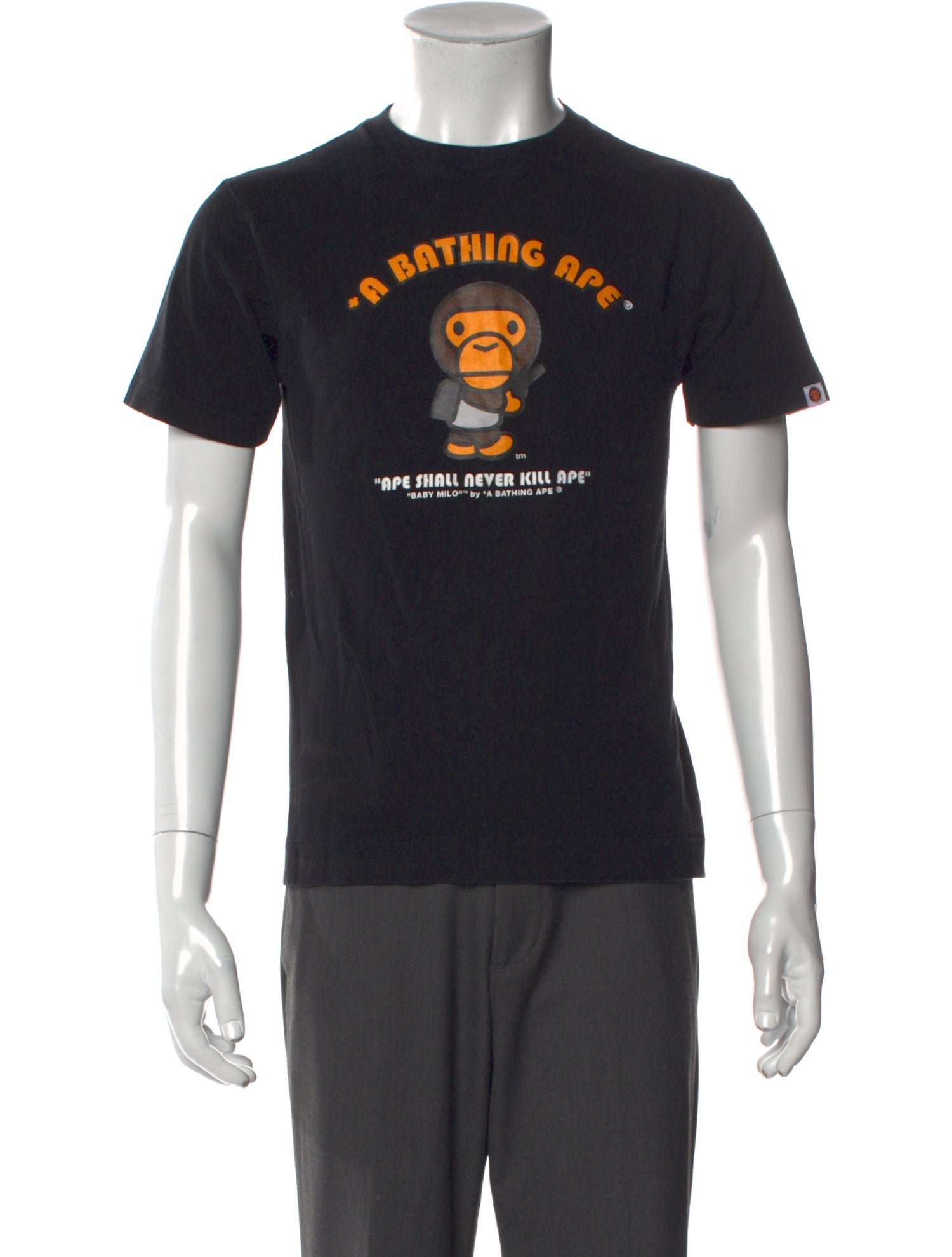 BAPE Baby Milo Graphic Print T-Shirt