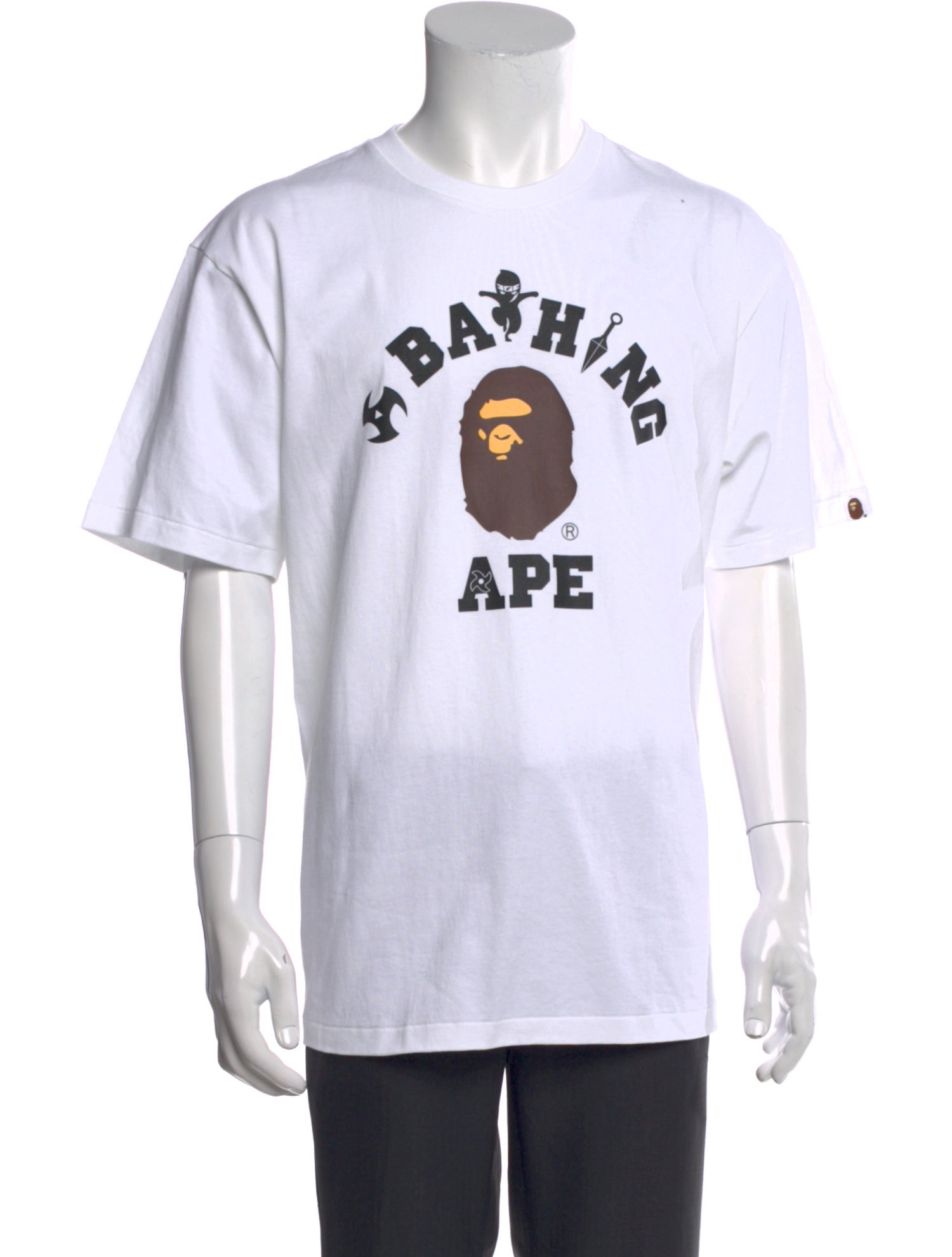 BAPE Graphic Print Crew Neck T-Shirt