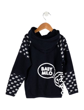 BAPE Boys' Star Printed Zip Up Hoodie
