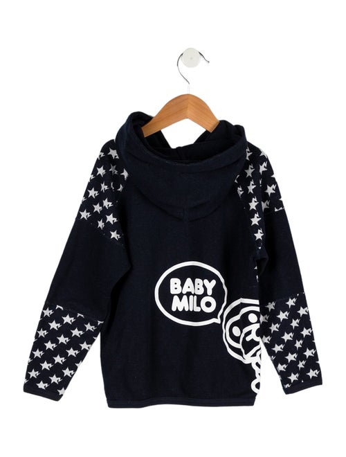 BAPE Boys' Star Printed Zip Up Hoodie