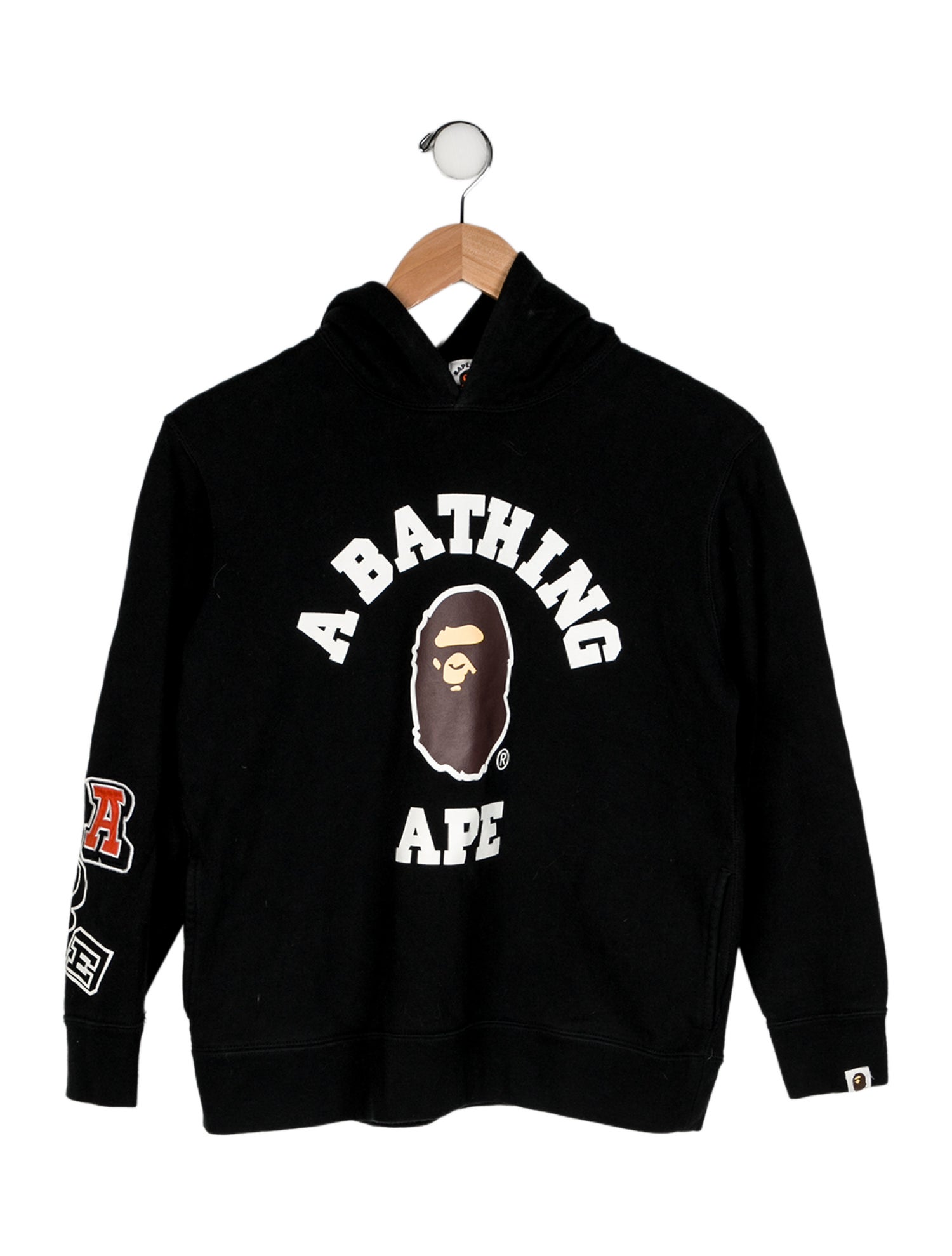 BAPE College Logo Pullover Hoodie