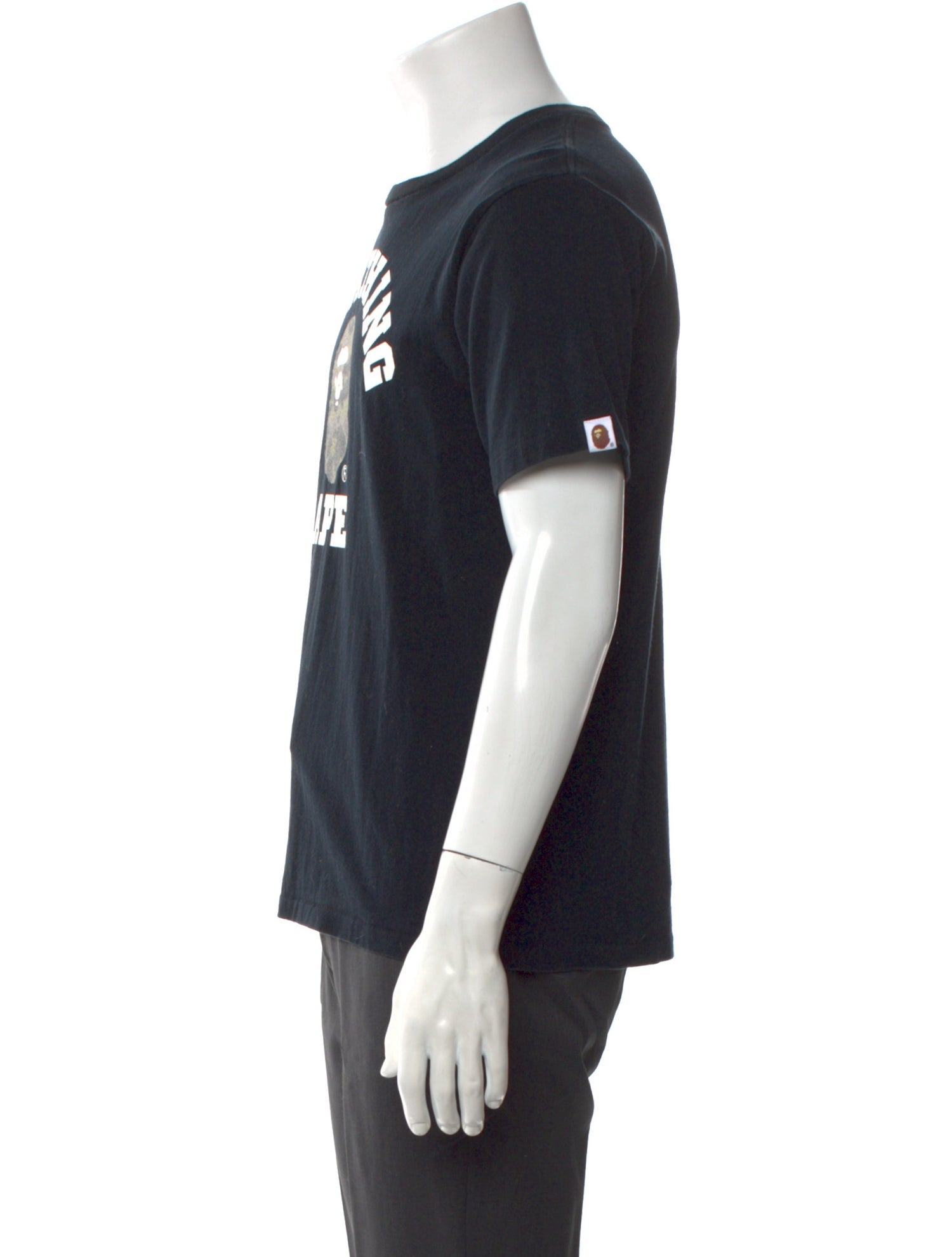 BAPE College Logo Graphic Print T-Shirt