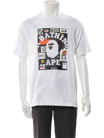 BAPE Graphic Print Crew Neck T-Shirt