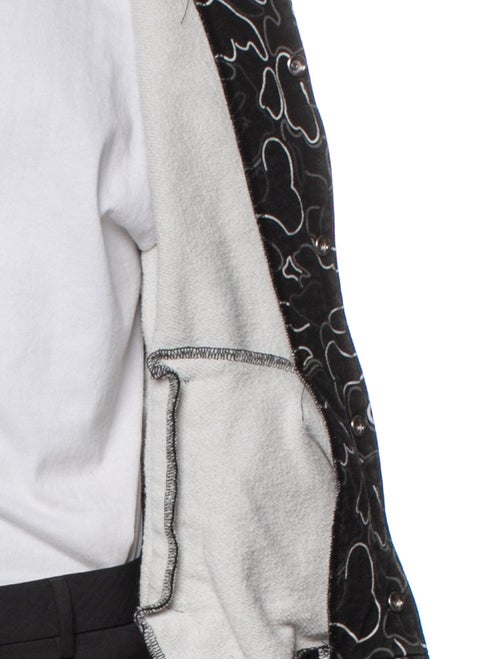 BAPE Camo Varsity 'Black' Printed Bomber Jacket