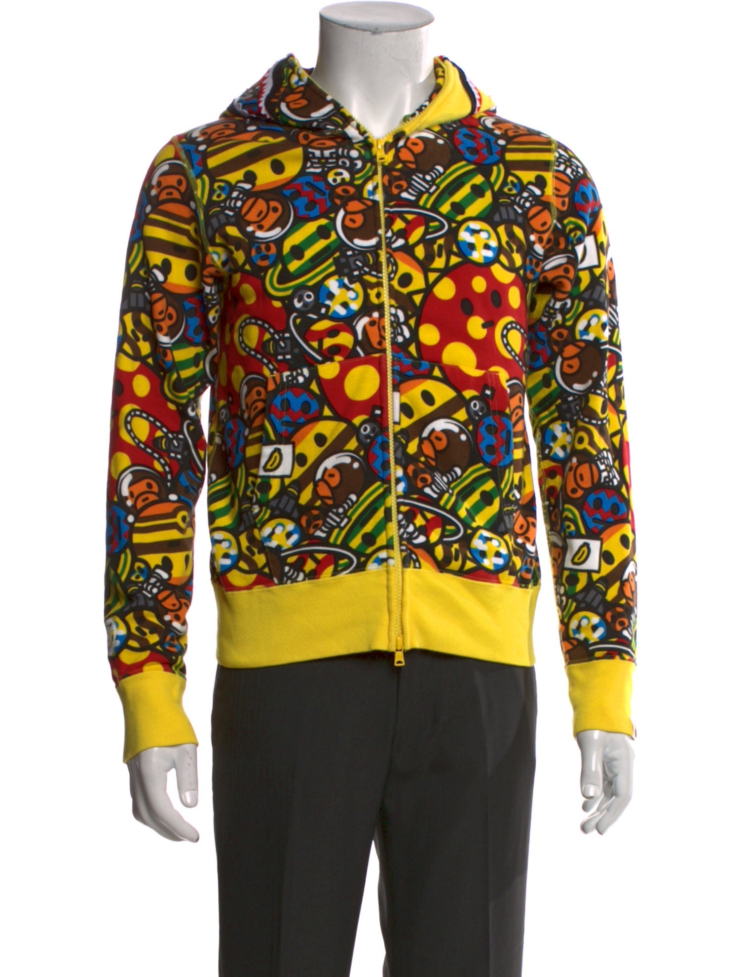 A Bathing Ape Baby Milo Camo Printed Hoodie