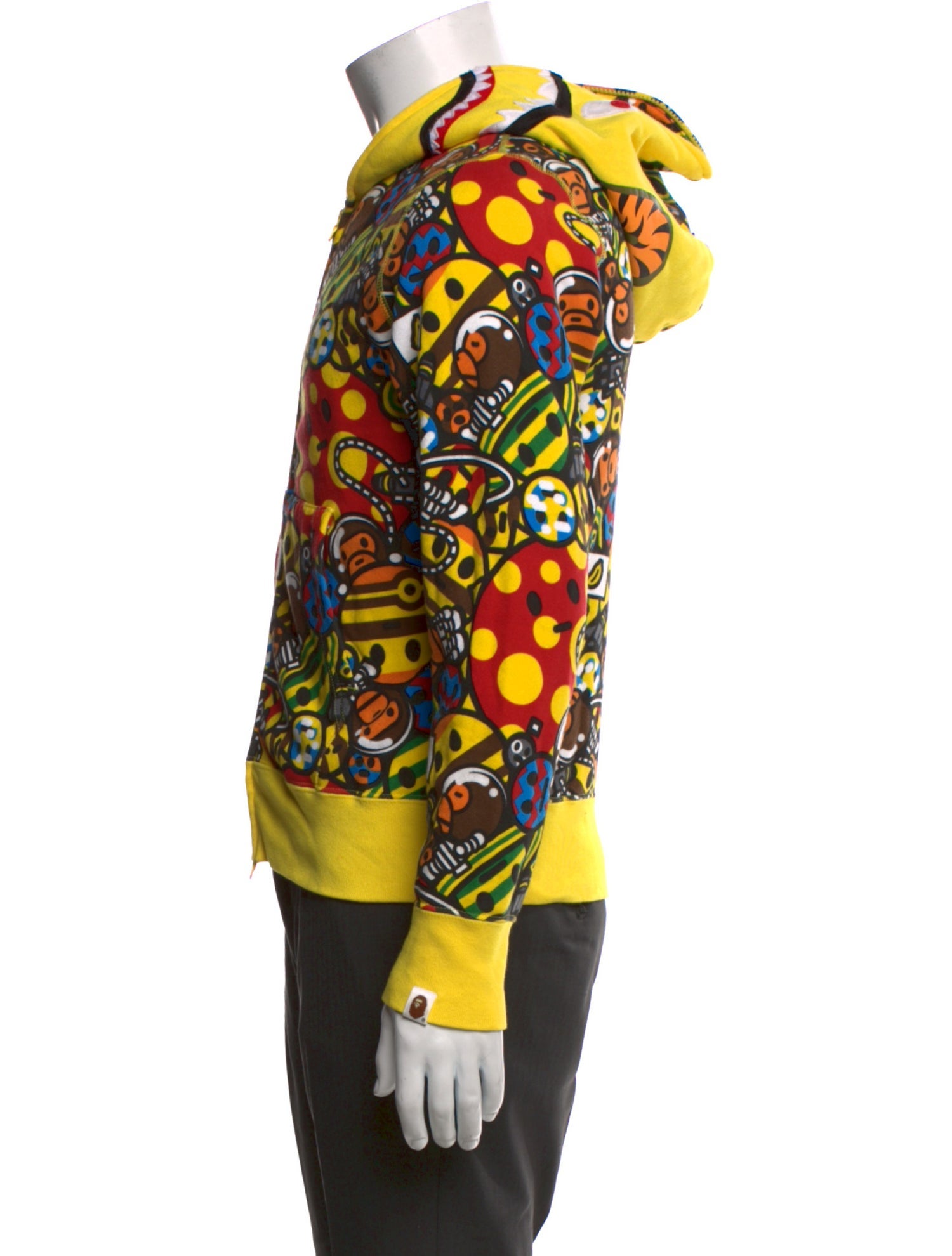 A Bathing Ape Baby Milo Camo Printed Hoodie