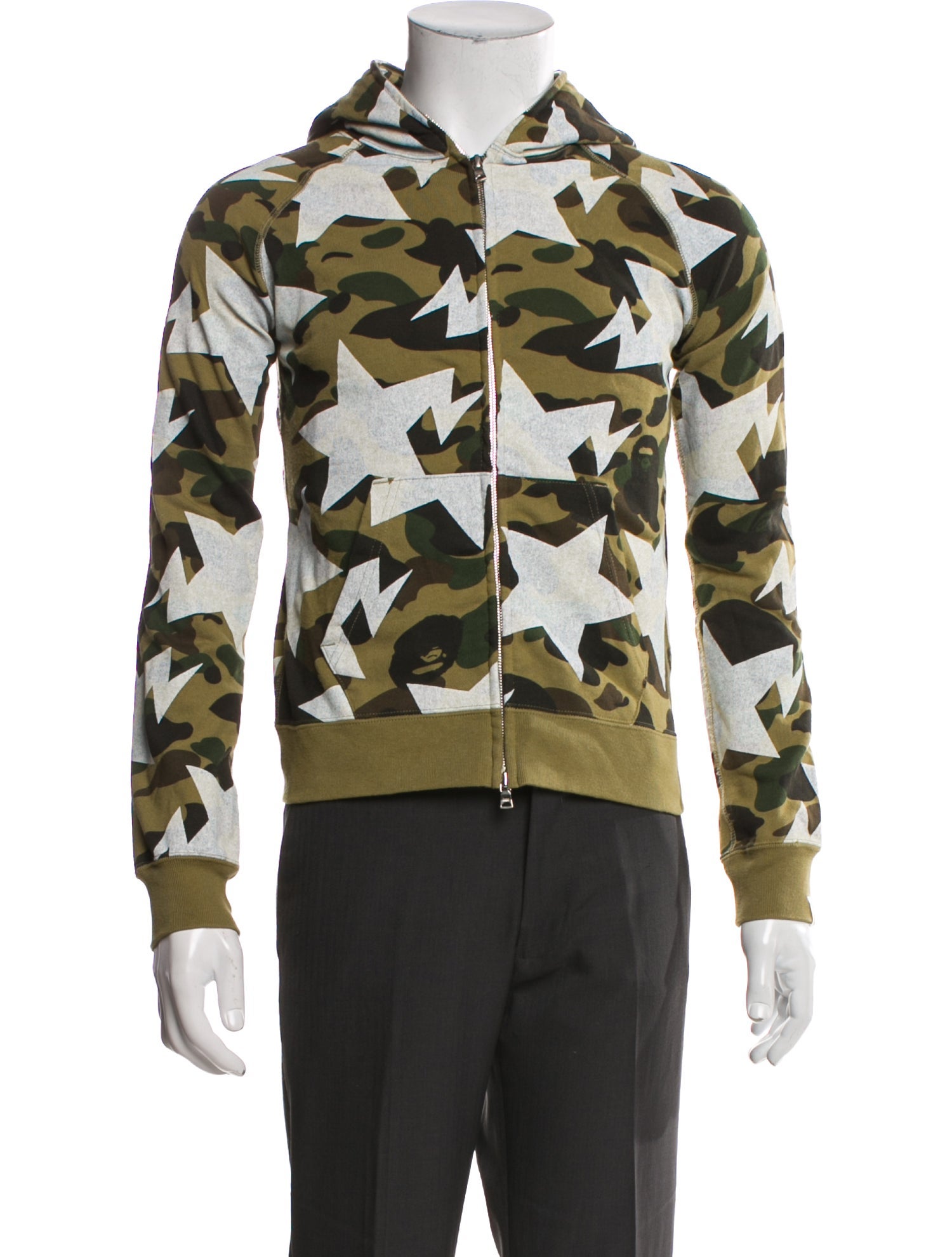 A Bathing Ape Classics Sta Zip Printed