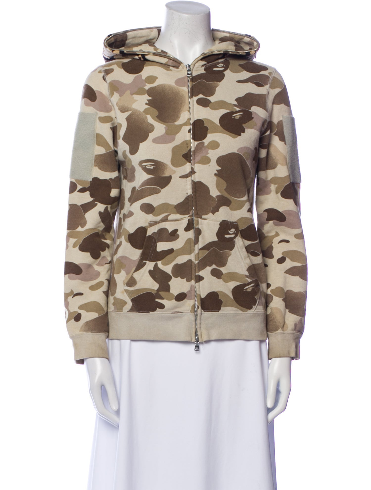A Bathing Ape Woodland Camo Printed Sweater