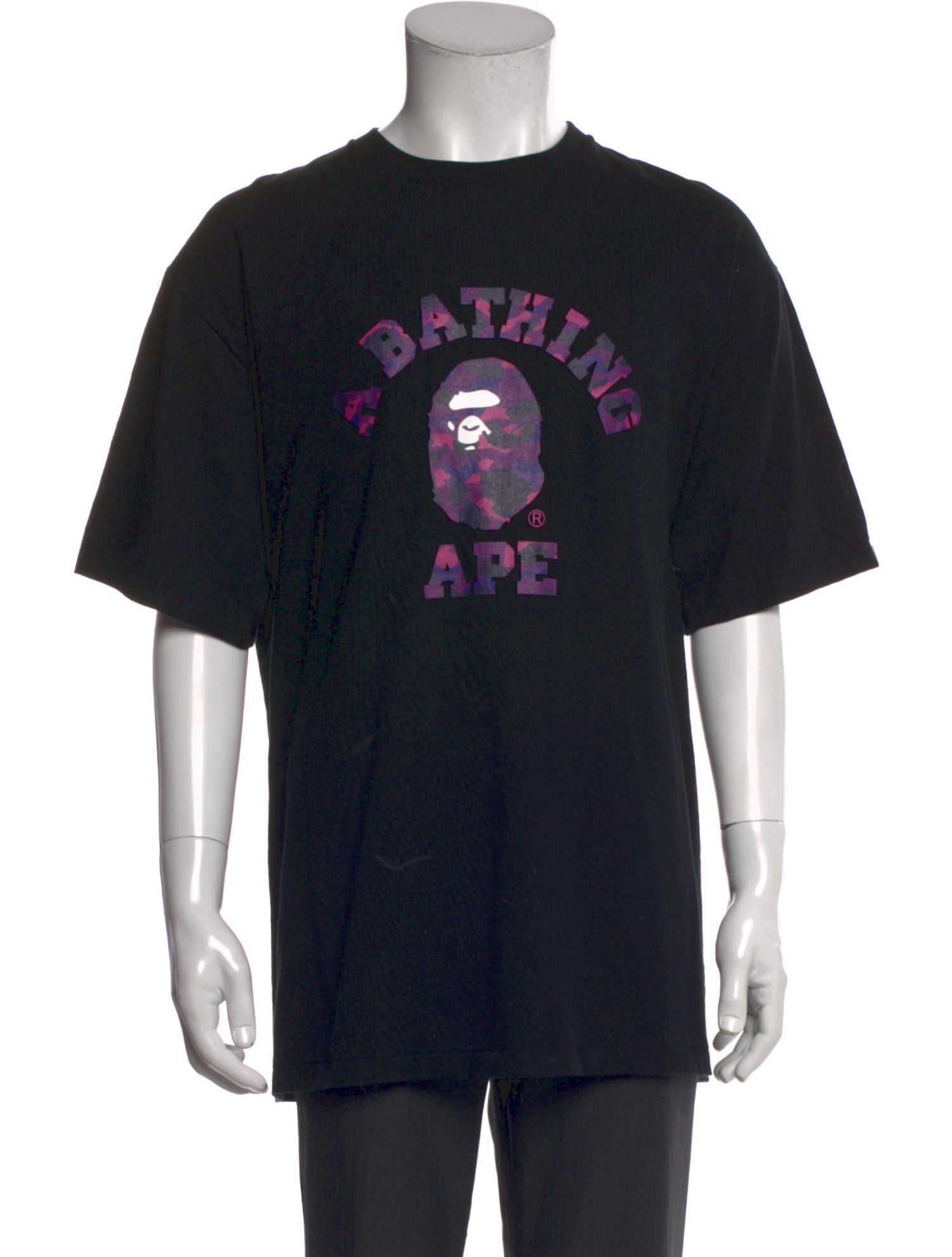 BAPE Graphic Print Crew Neck T-Shirt