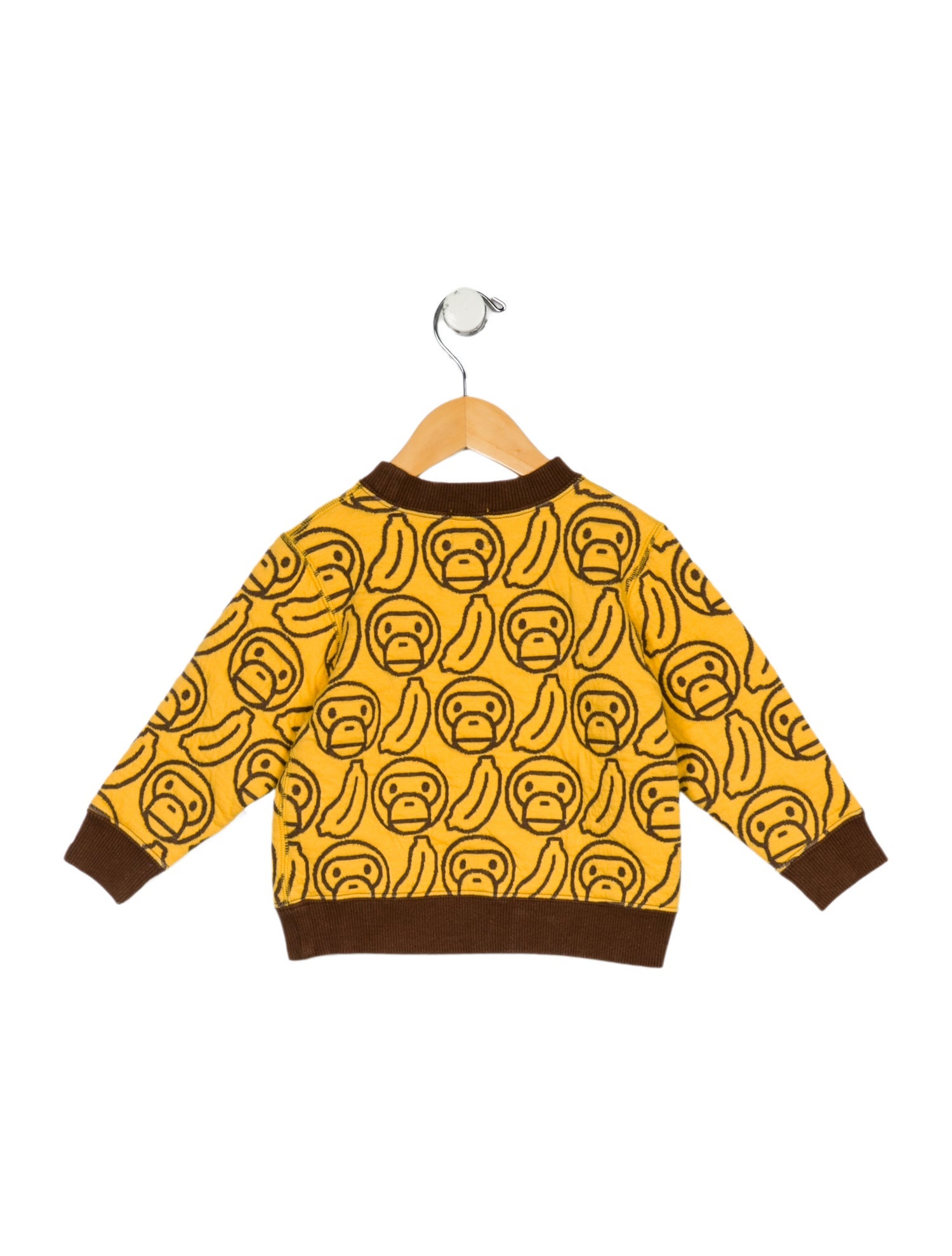 BAPE Kids Banana Milo Knit Sweatshirt
