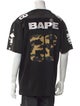 BAPE Football Jersey Tie-Dye Print T-Shirt
